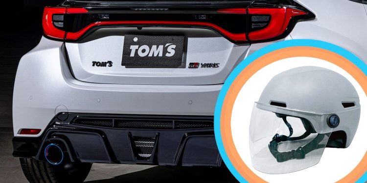 TOM's crea un casco per proteggersi dagli orsi in Giappone
