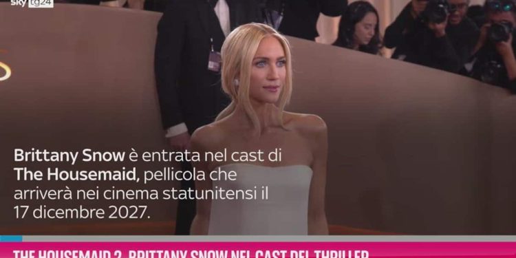 Brittany Snow entra nel cast di "The Housemaid's Secret"